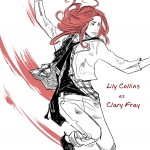 Lily Collins as Clary Fray