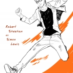 Robert Sheehan as Simon Lewis